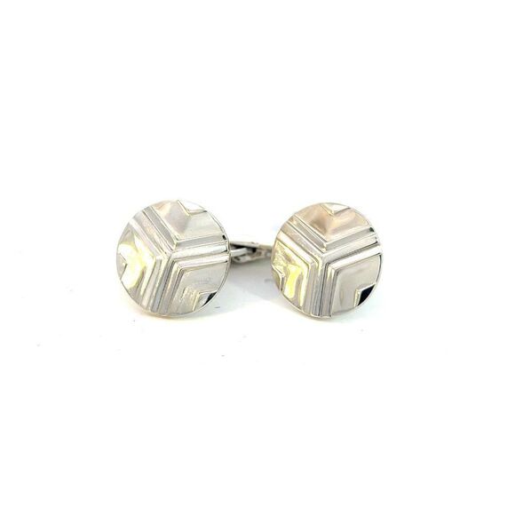 Georg Jensen Estate Cufflinks Sterling Silver GJ23 - Picture 5 of 5